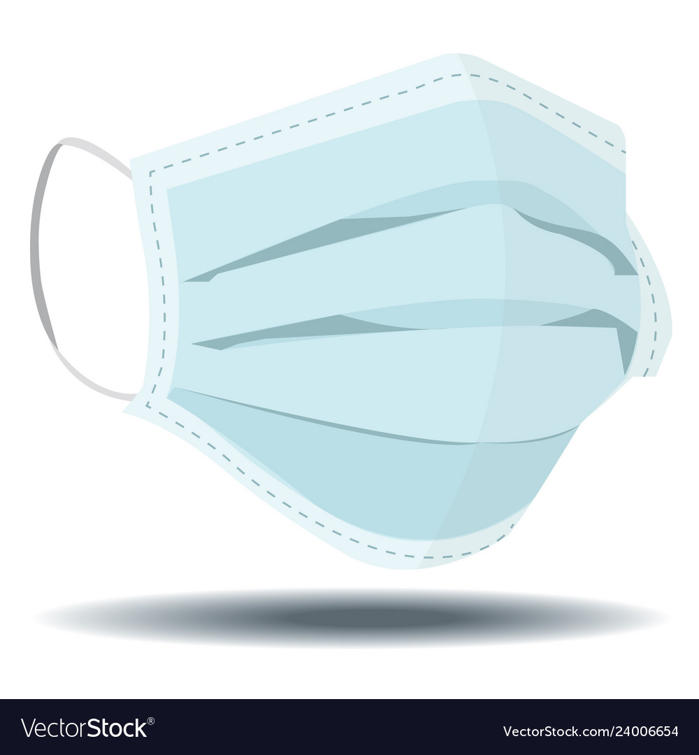 Download Medical mask Royalty Free Vector Image - VectorStock