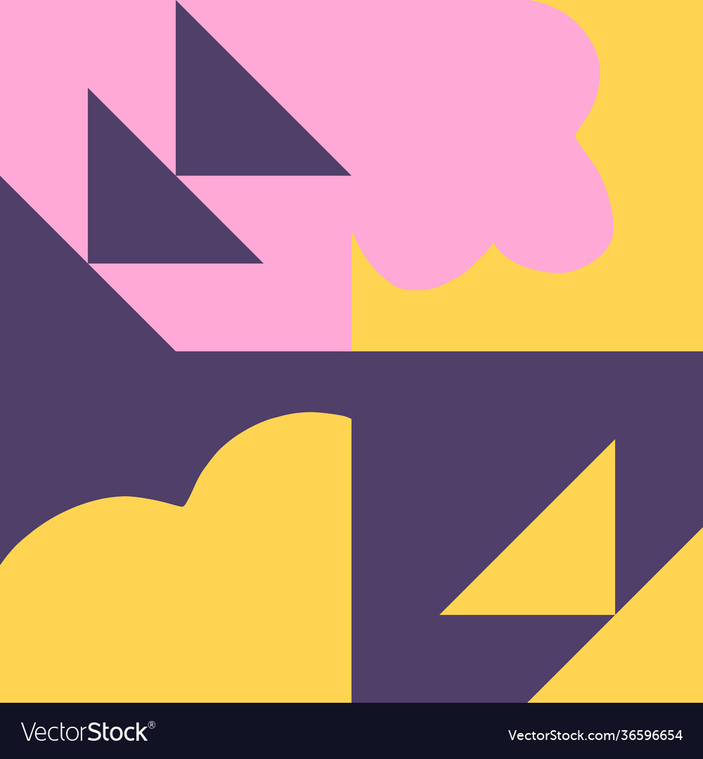 Square abstract pattern design