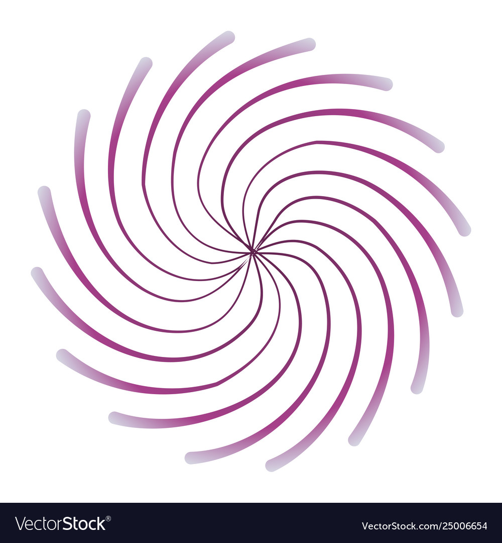 Sunburst circular isolated icon