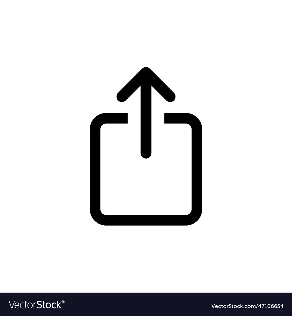 Upload icon load data symbol