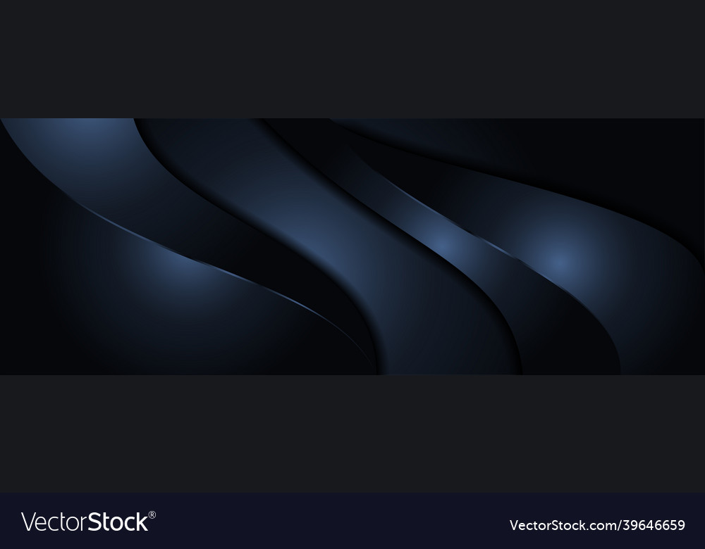 Abstract dynamic navy background with various