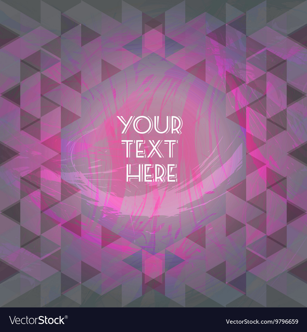 Abstract purple design with your text here and col