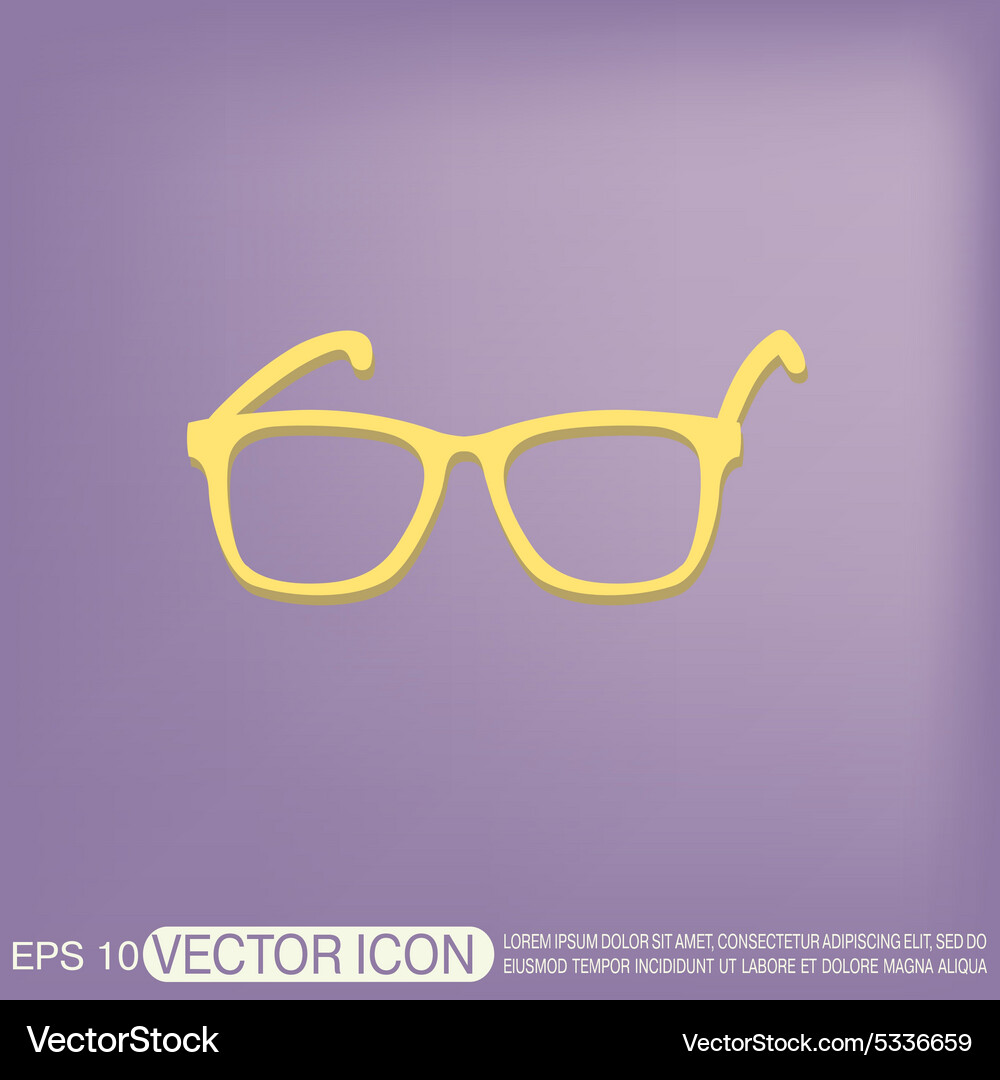 Glasses Royalty Free Vector Image - VectorStock