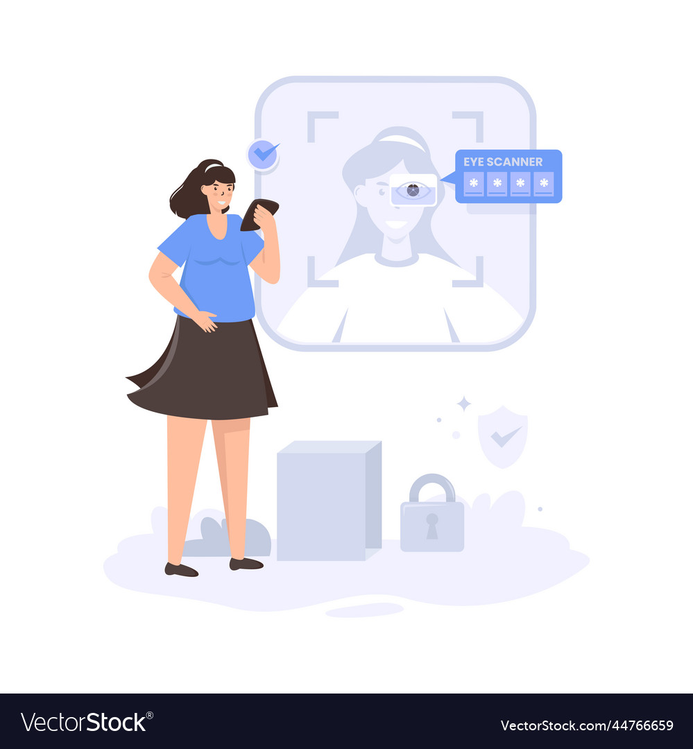 Iris scan recognition to unlock passcode