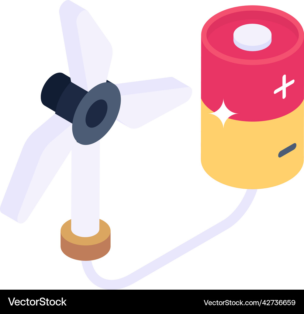 Winder Machine Vector Windmill Royalty Free Vector Image - VectorStock
