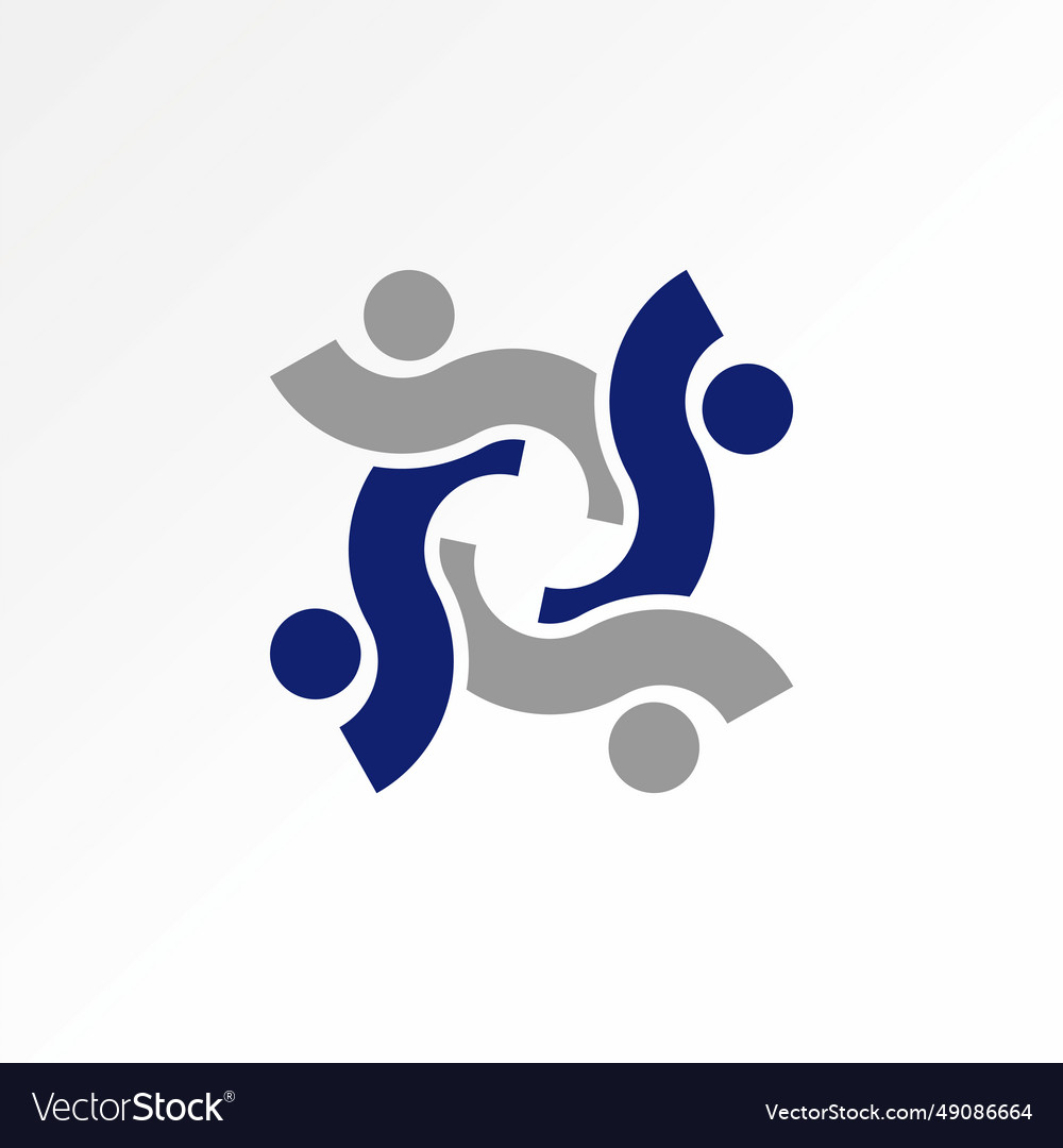 4 initial s font like happy active human pattern