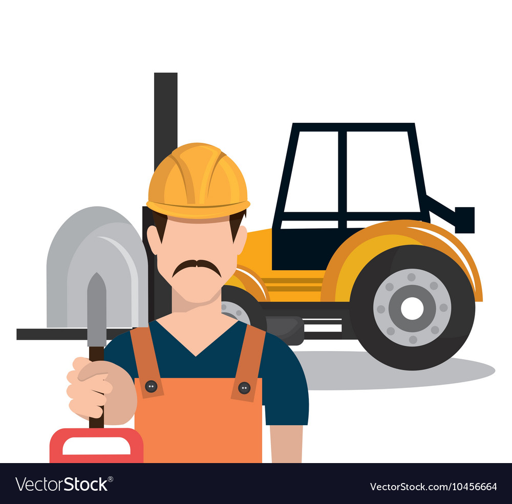 Builder constructor worker icon