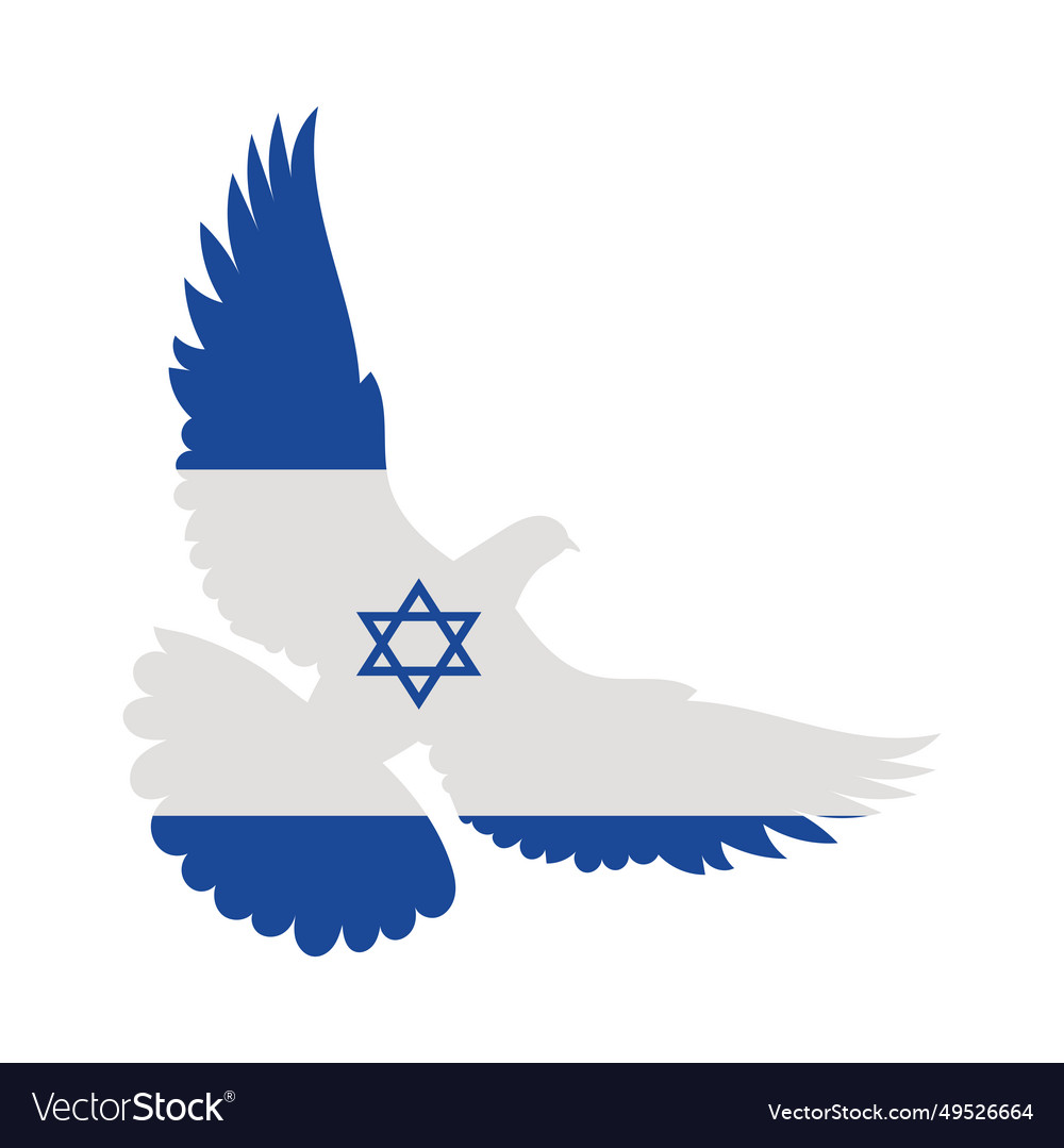 Israel peace dove design