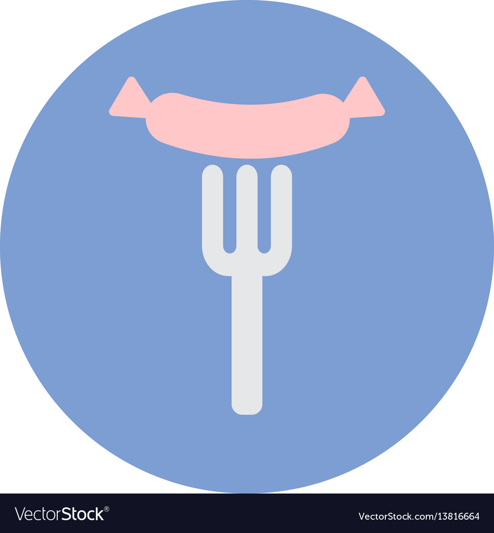 Junk Fast Foods Icon Royalty Free Vector Image