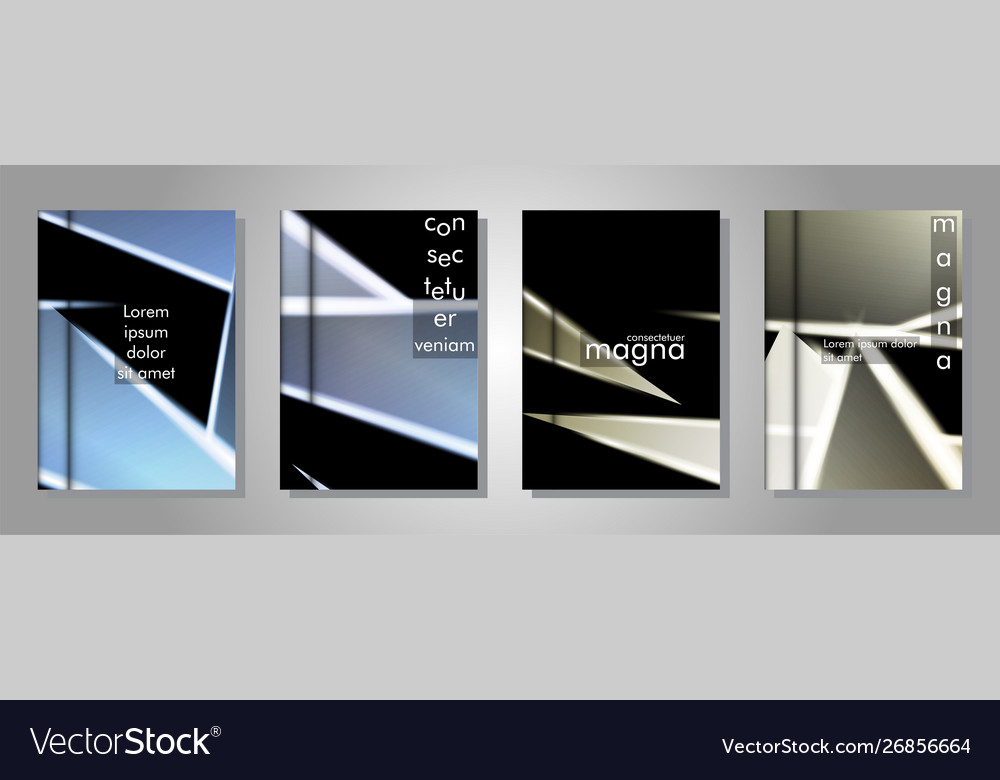 Minimal cover design triangular shape vector image Minimal cover design triangular shape