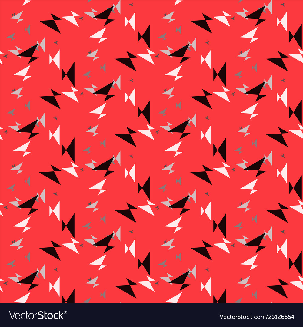Seamless geometric pattern from shape vector image Seamless geometric pattern from shape