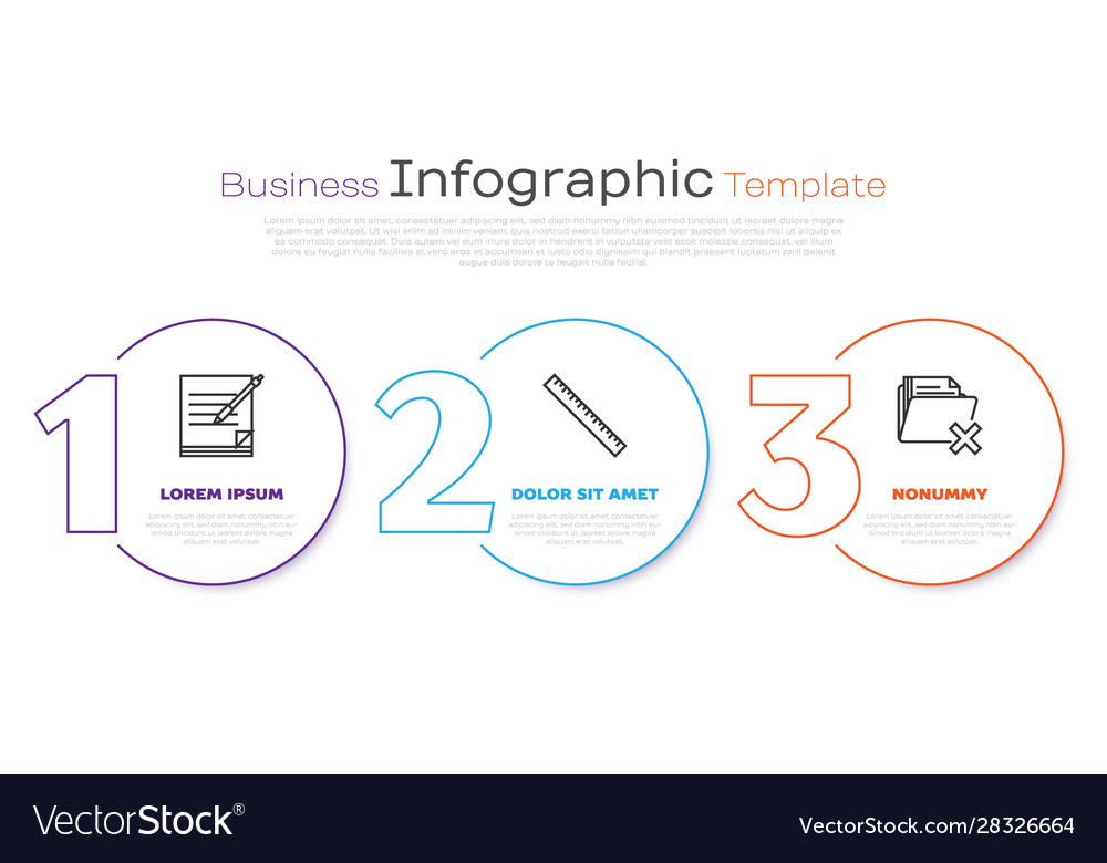 Set line blank notebook and pen ruler delete Vector Image Set line blank notebook and pen ruler delete