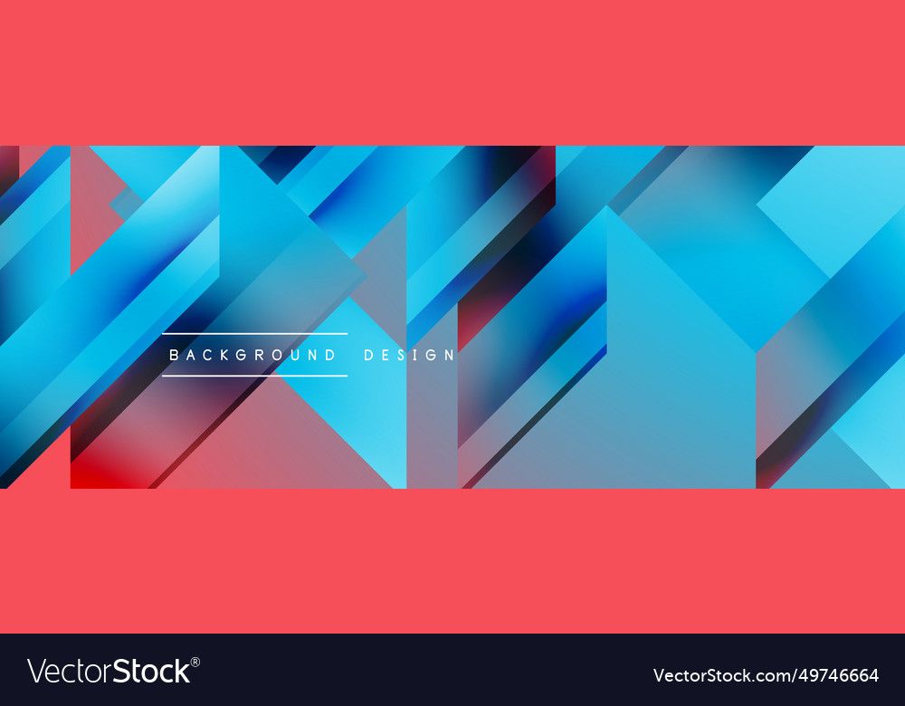 Simple geometric forms - dynamic vector image Simple geometric forms - dynamic