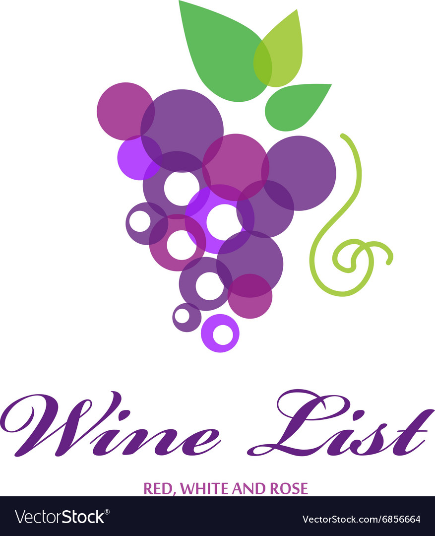 Winelist Royalty Free Vector Image - Vectorstock