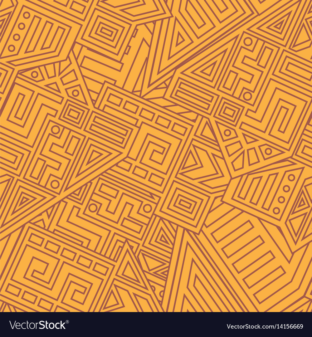 Aztec seamless pattern