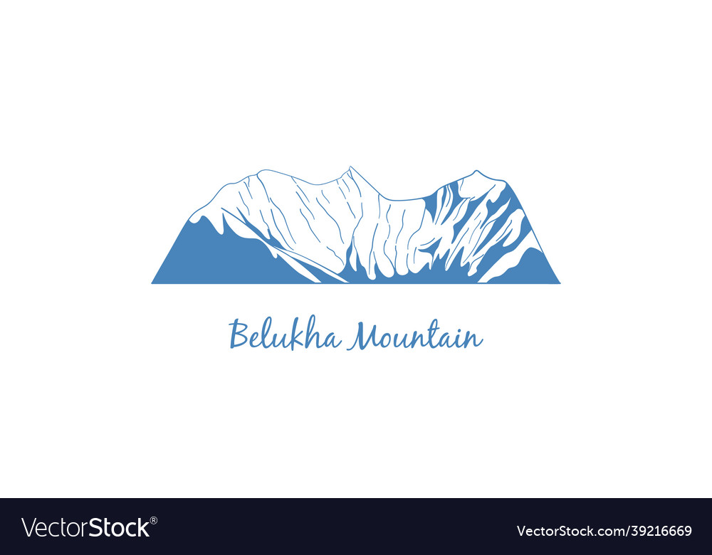 Belukha mountain popular peak for climbing altai