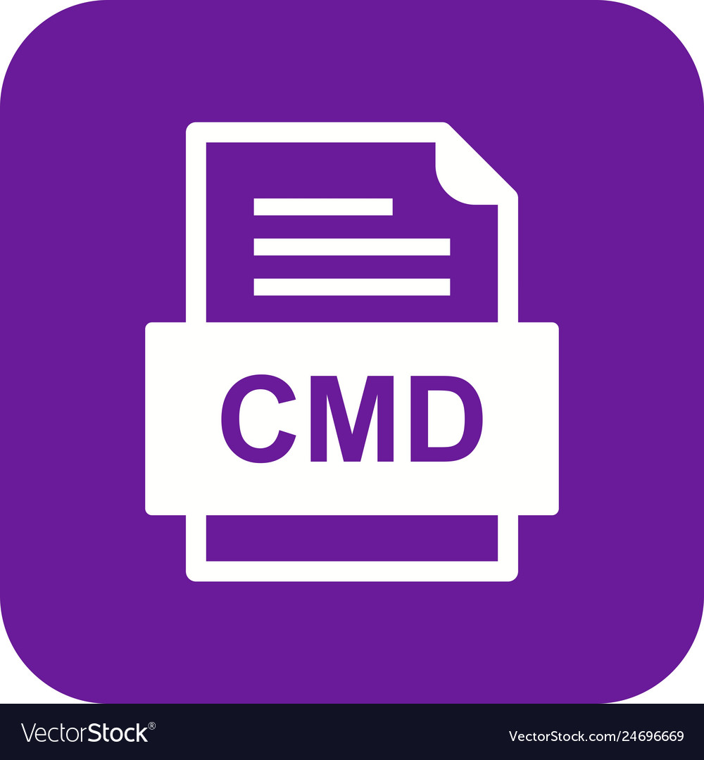 Cmd file document icon