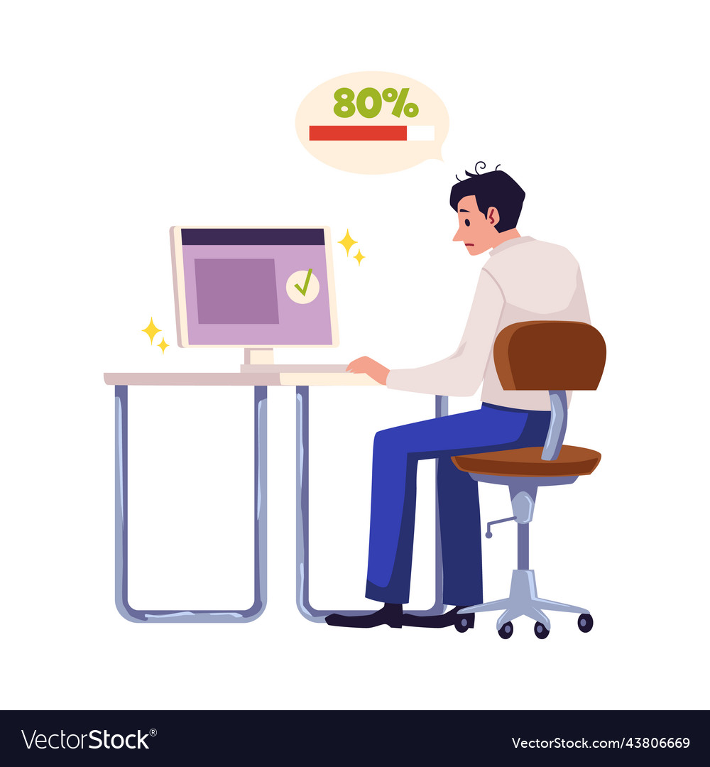 Perfectionist not satisfied with result of work