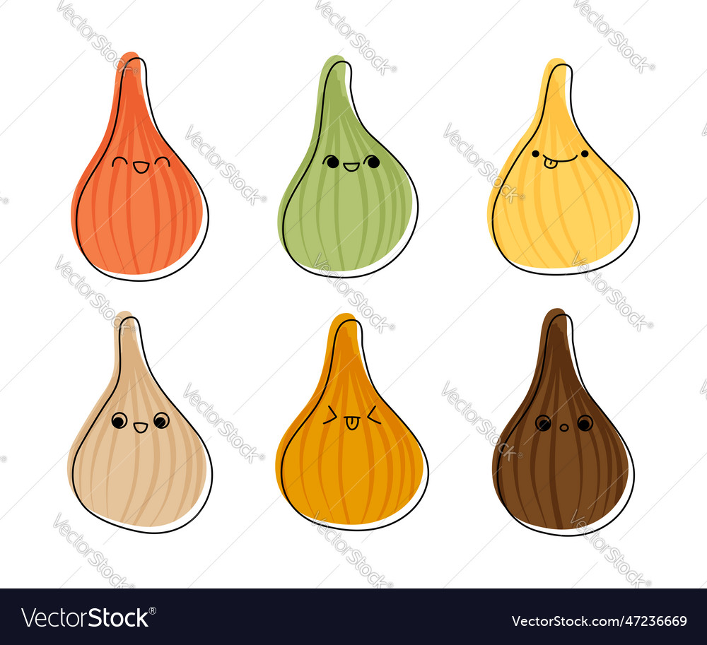 Set of modak characters