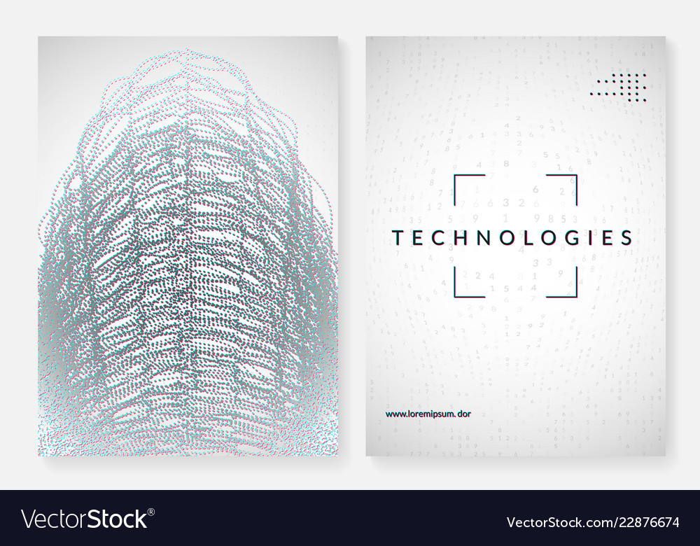 Big data background technology for visualization vector image Big data background technology for visualization