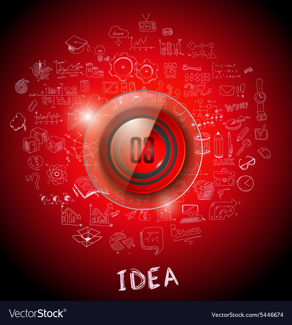 Infographic template for modern data visualization