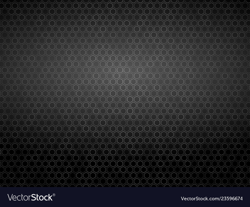 White outline hexagon background Royalty Free Vector Image