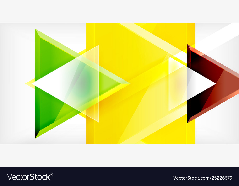 3d triangular minimal abstract background