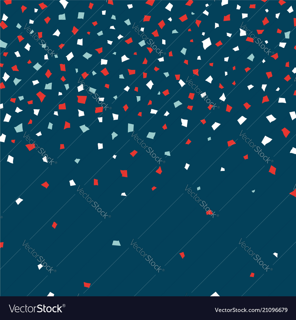 Concept design background with paper confetti vector image Concept design background with paper confetti