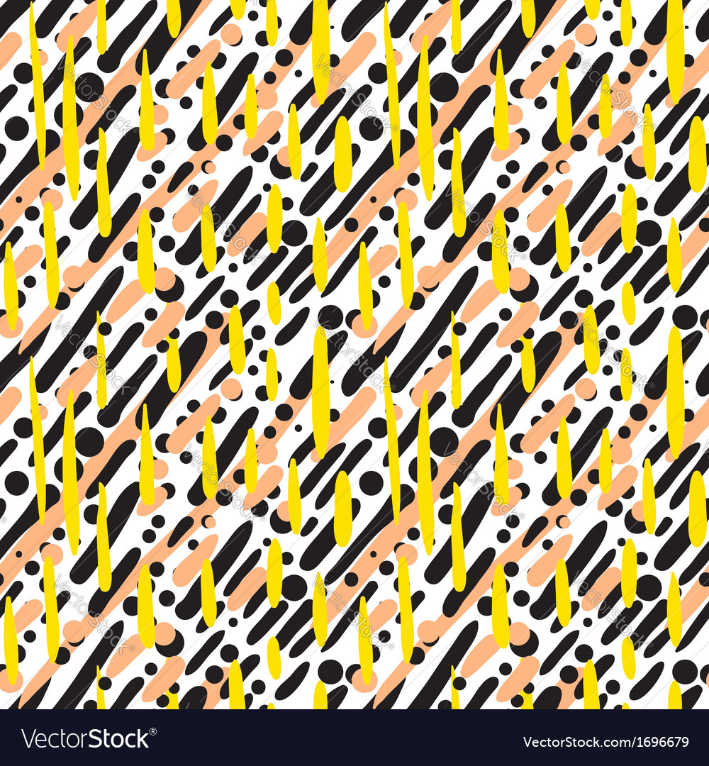Dynamic Brushstroke Pattern