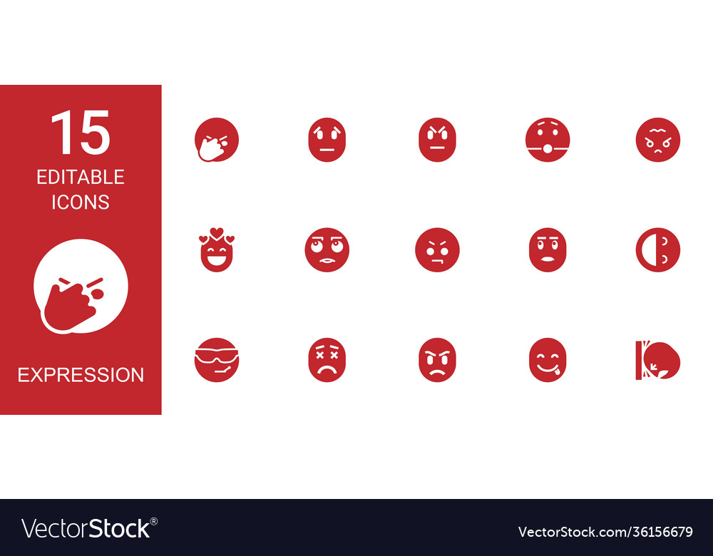 Expression icons