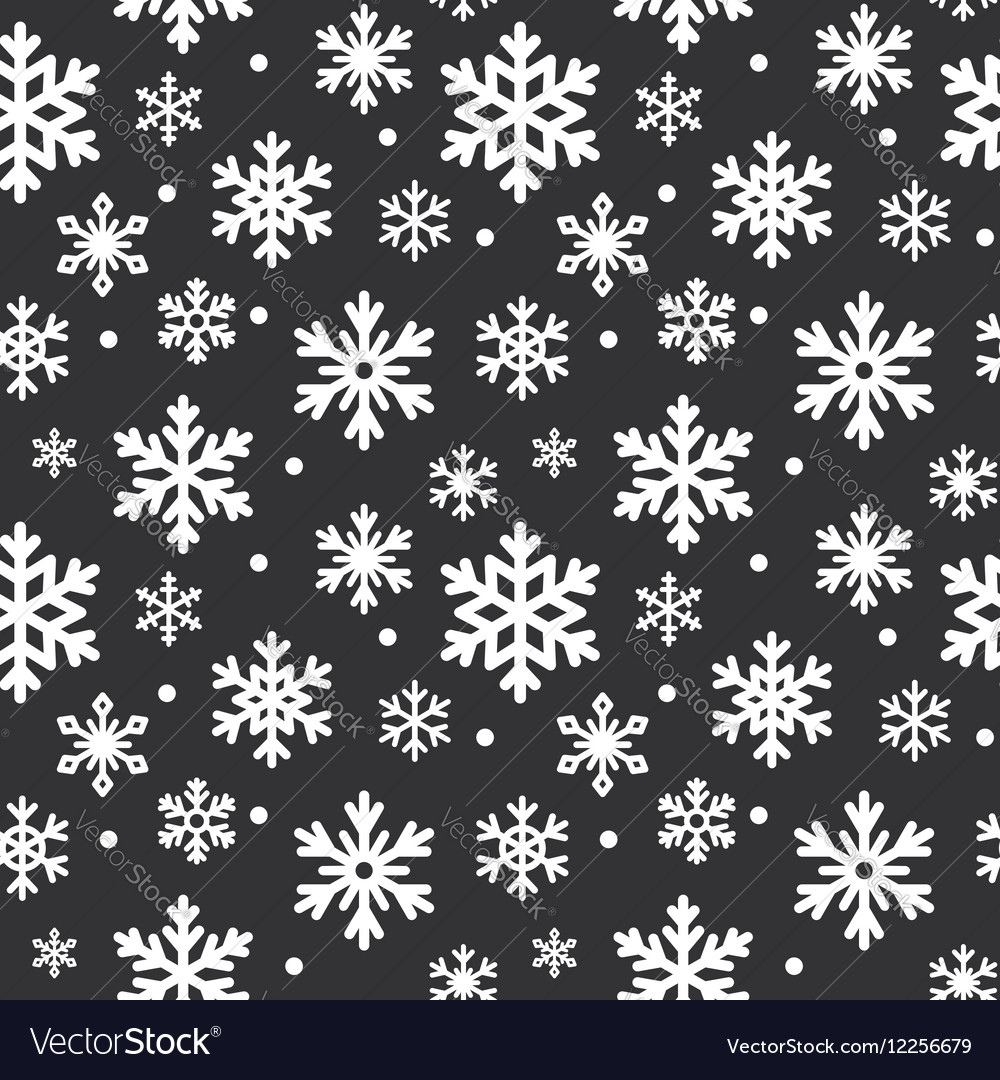 Winter Snowflake Pattern