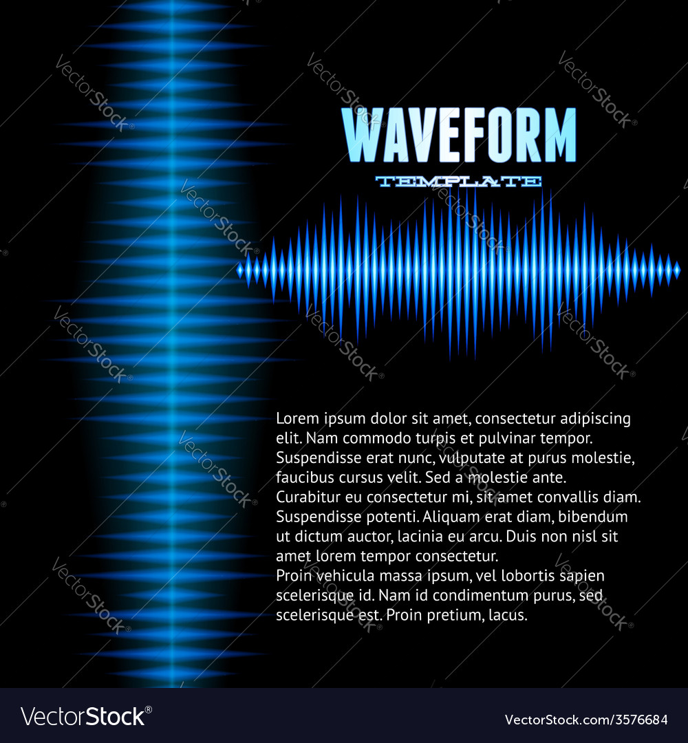 Dynamic Sound Wave Background