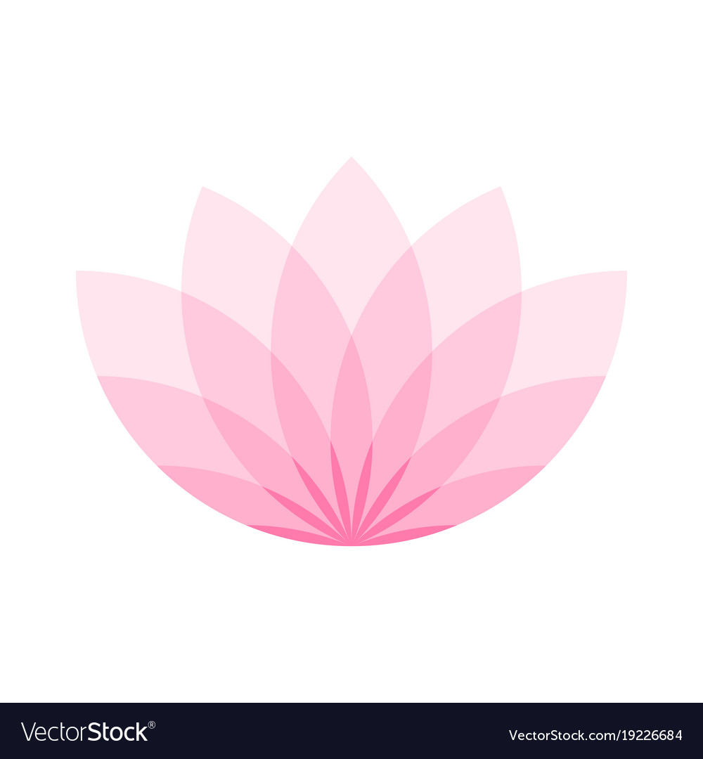Pink Lotus Flower Icon