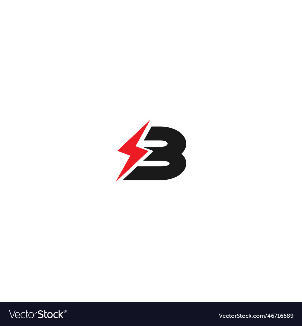 B power moderne Energie Logo Design Lösung