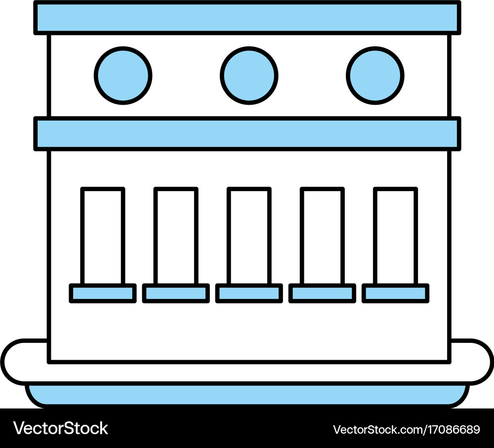 Isolated building design Royalty Free Vector Image