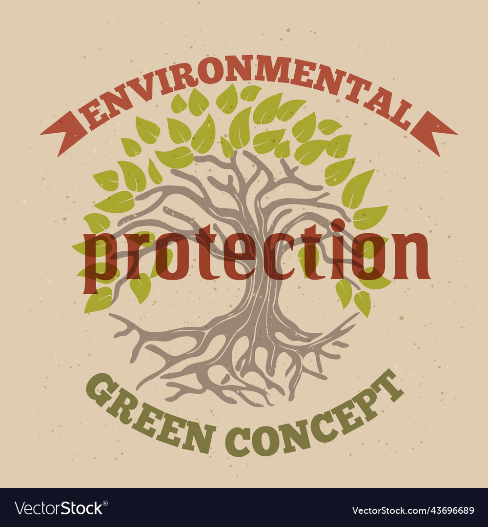 Tree emblem label template