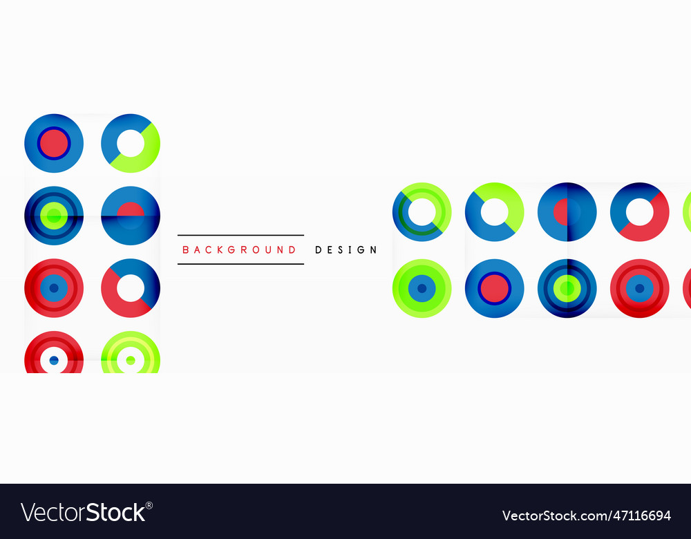 Abstract background with circle symmetric grid vector image Abstract background with circle symmetric grid