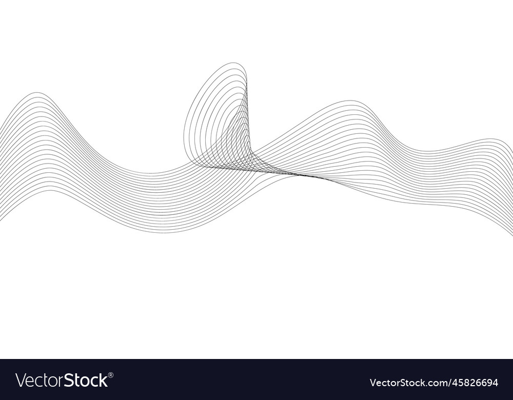 Abstract wave element for design digital vector image Abstract wave element for design digital