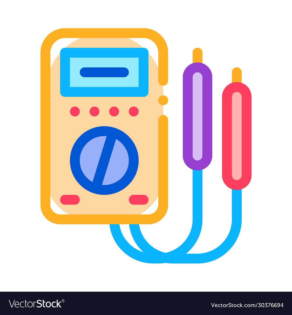 Electric control panel icon outline