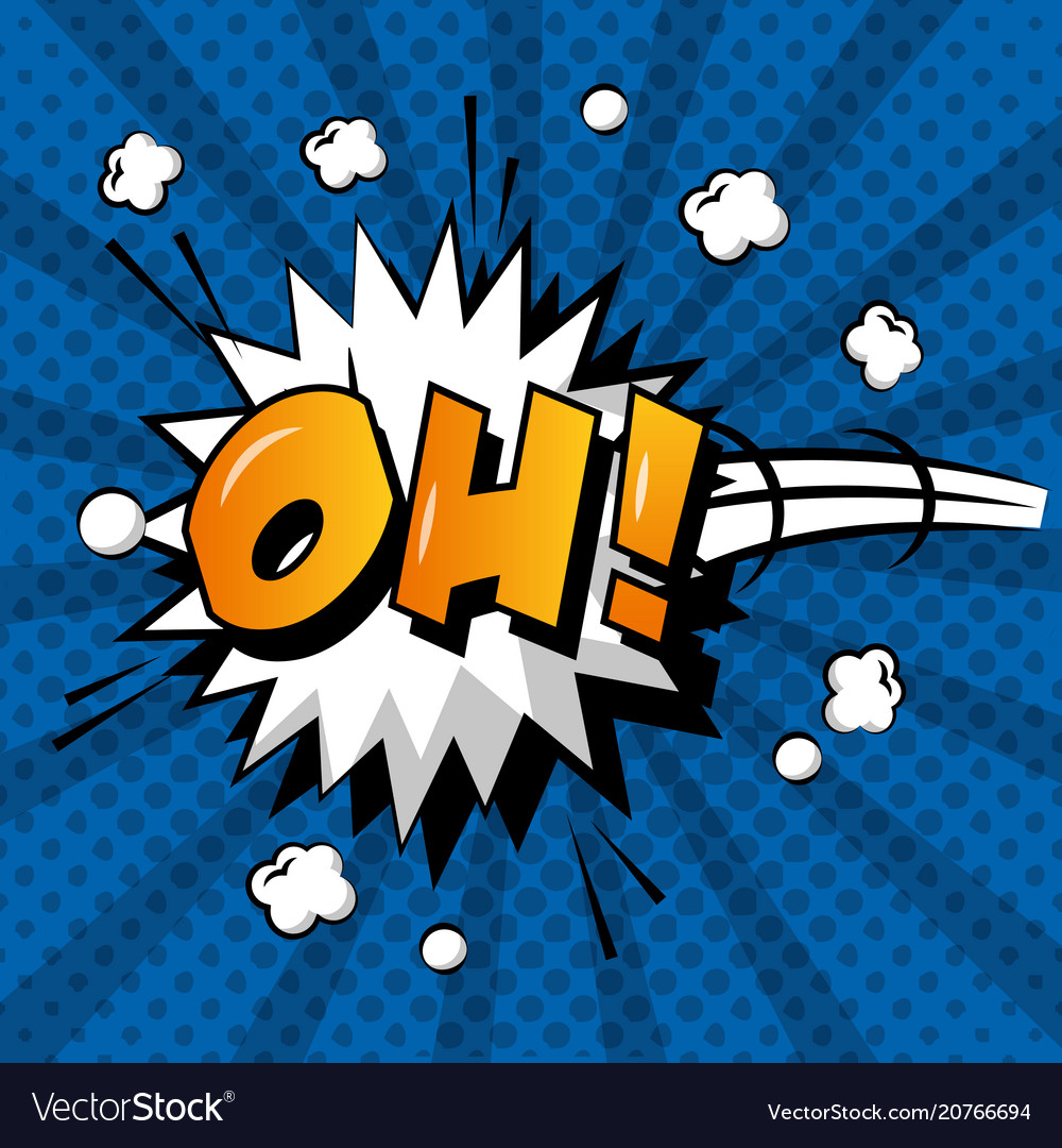 Exploding Speech Bubble