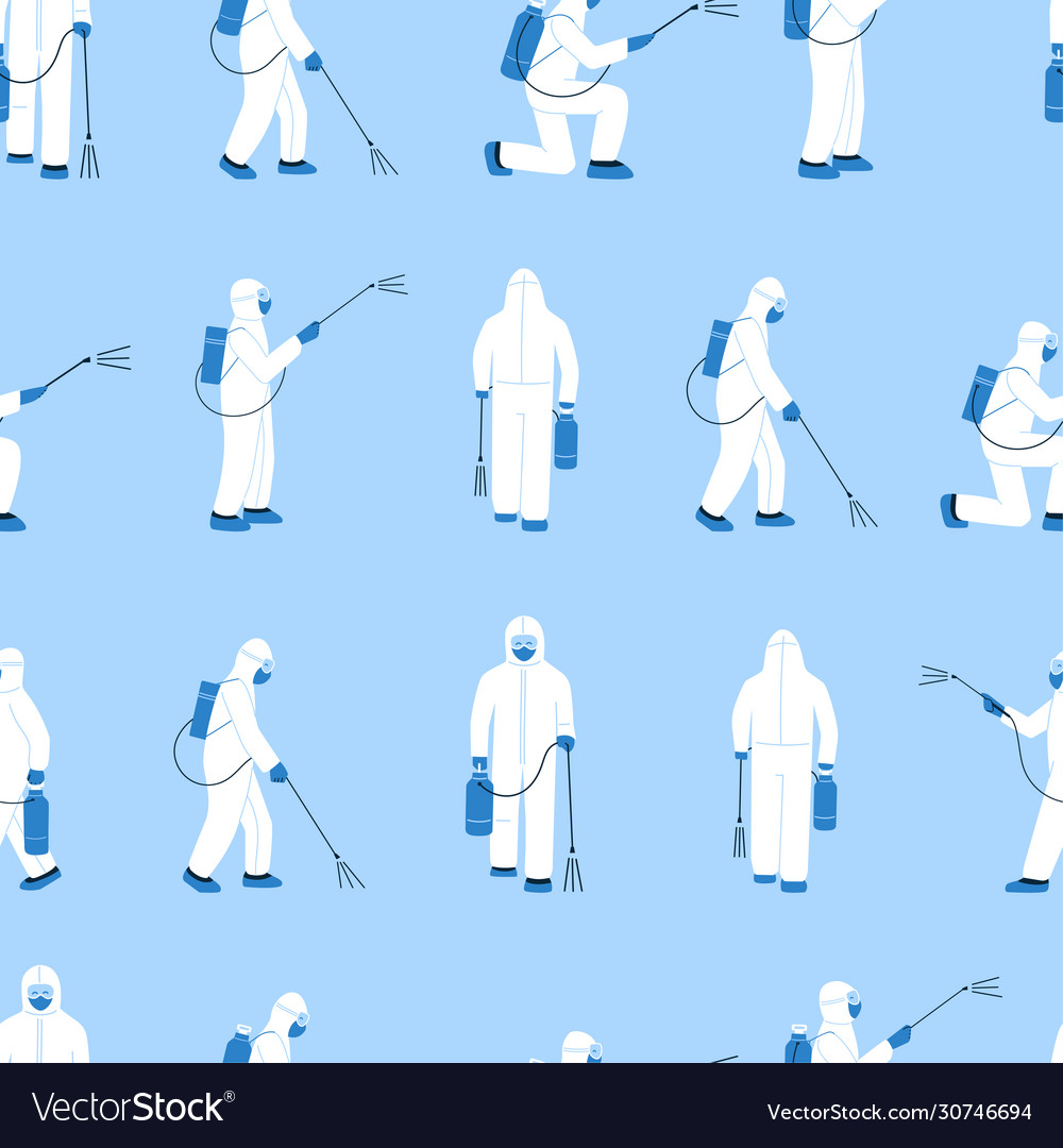 Modern seamless pattern in flat style vector image Modern seamless pattern in flat style
