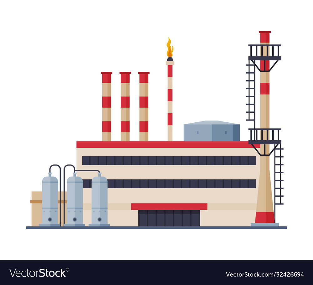 Ölraffinerie Industrieanlage