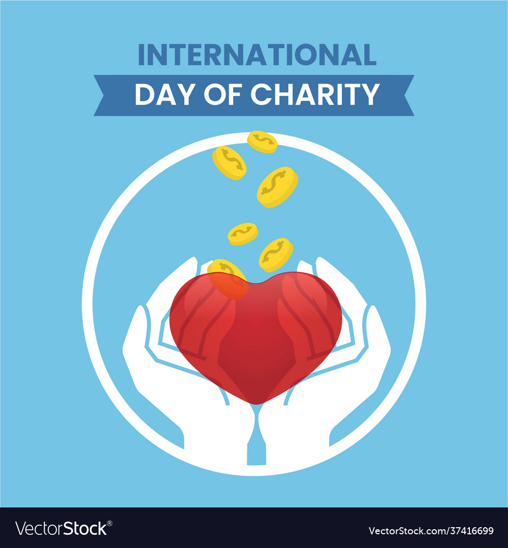 Donation in international day charity