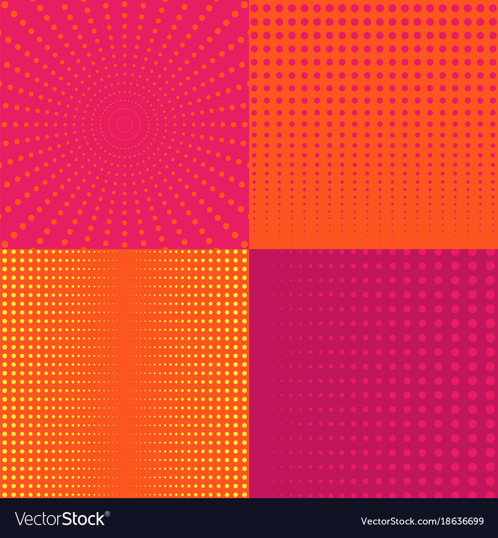 Halftone backgrounds