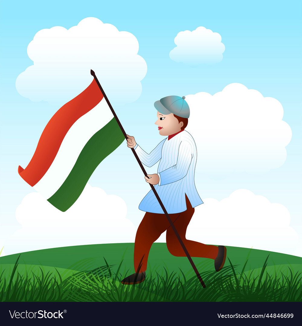 India independence day celebration on 15 august Vector Image India independence day celebration on 15 august Vector Image