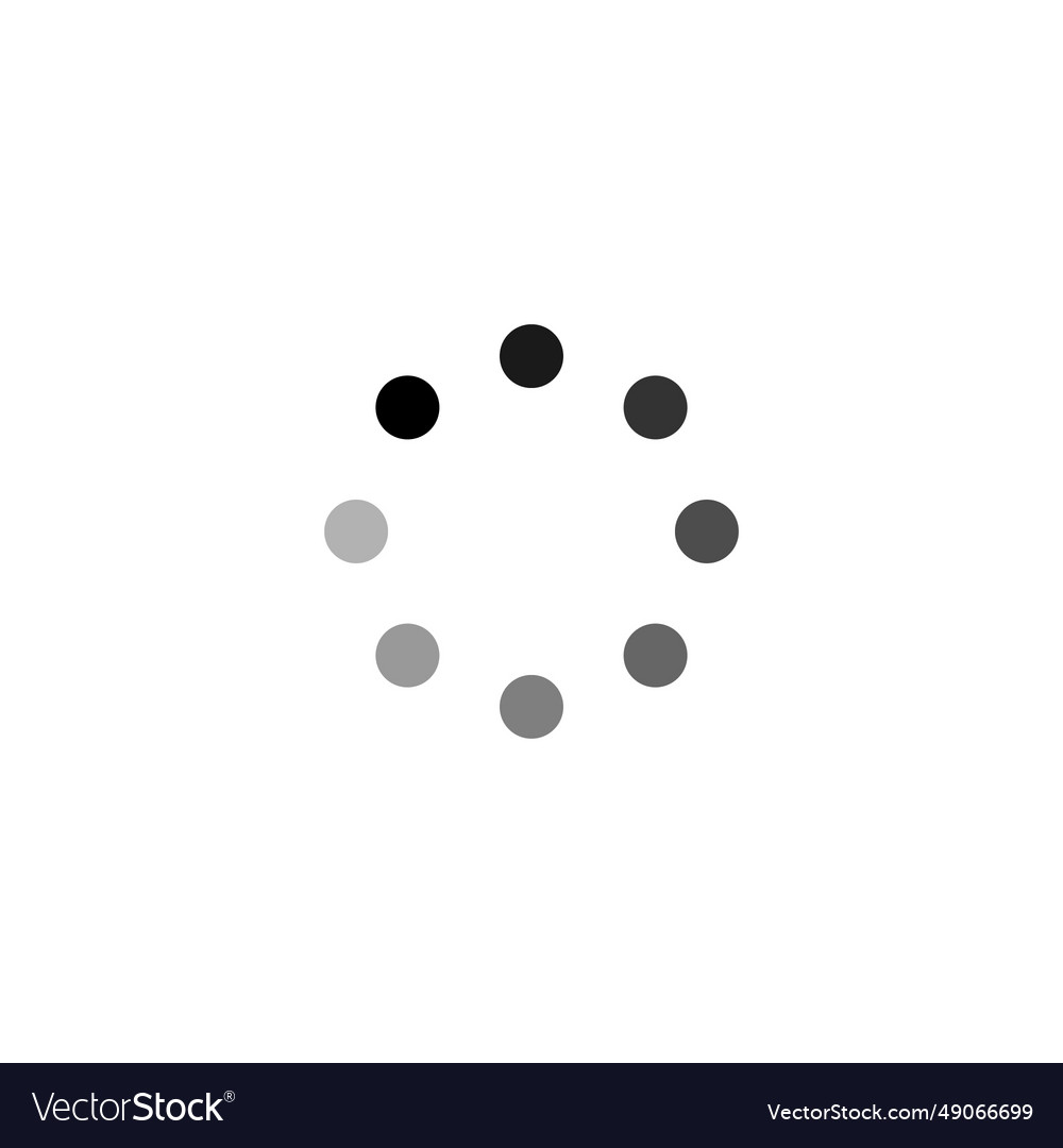 Loading circle icon