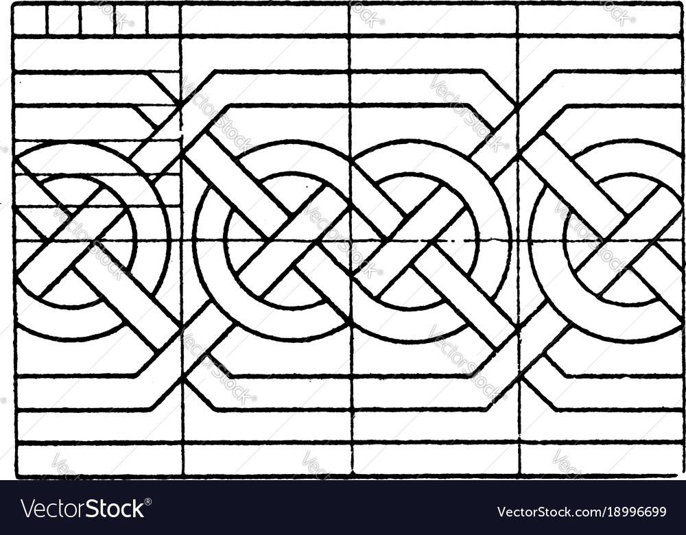 Northern interlacement band is a scandinavian