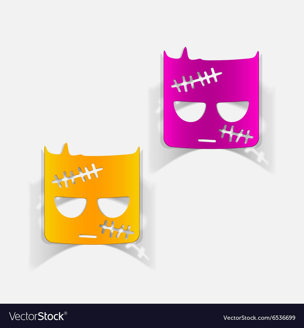 Realistic design element zombie