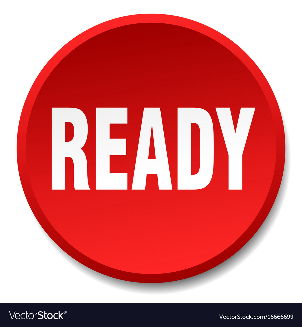 Red Round Push Button