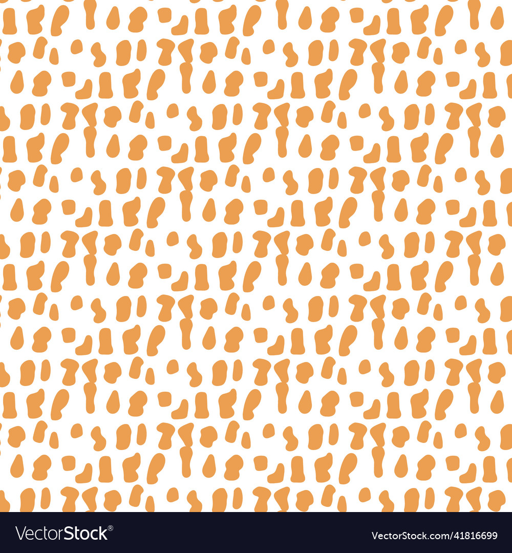 Seamless pattern with abstractions in boho style